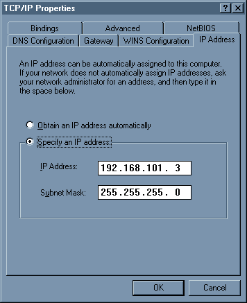 IP 
address subnet mask